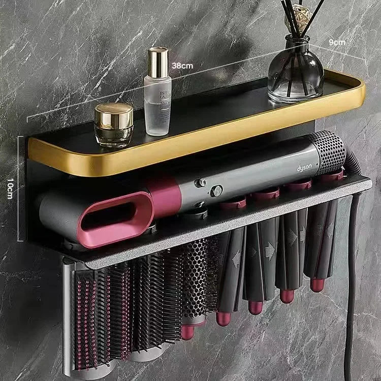 Dyson Hair Dryer & Airwrap Organizer Rack - Wall Mountable!