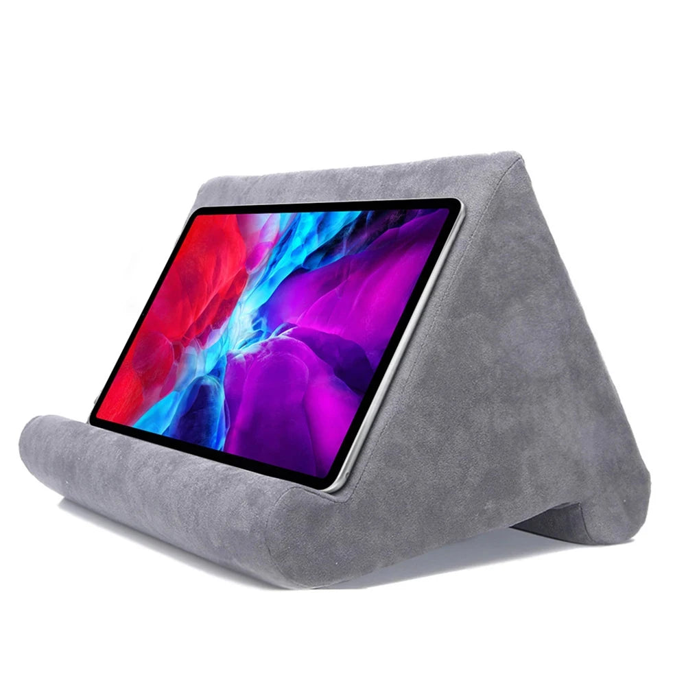 Plush Pillow Tablet Holder