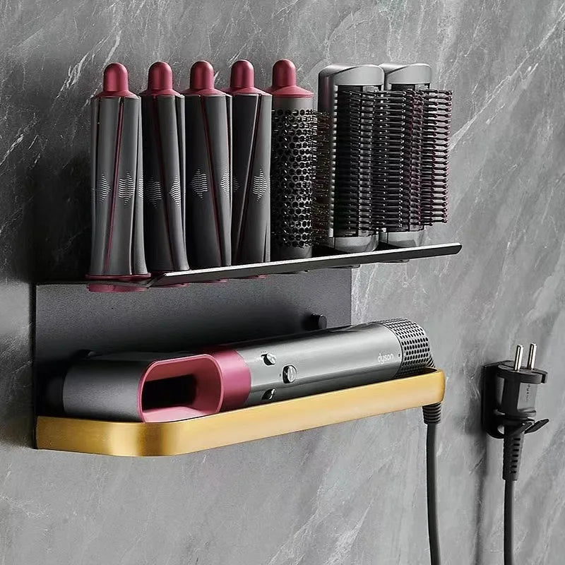 Dyson Hair Dryer & Airwrap Organizer Rack - Wall Mountable!